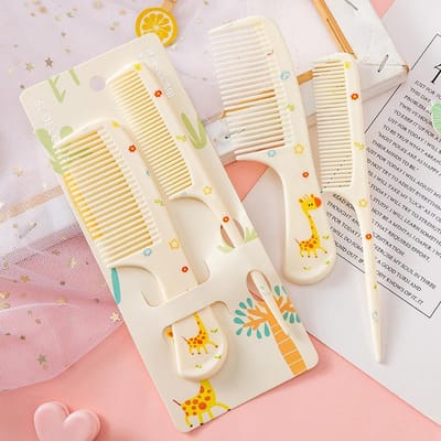 Kinderen Kapperskam Anti-statisch Puntige Staartkammen voor Meisjes Kinderen Leuke Aardbei Fruit Vrouwen Haarkam Styling Tool