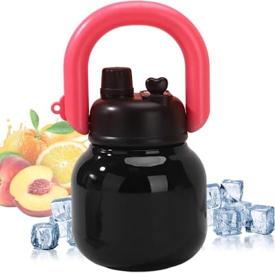Geïsoleerde Drinkbeker - Roestvrijstaal Beker - Hydratatie Onderweg - Lekvrij Met Handvat - 650 ml - Zwart