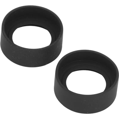 Lot de 2 oculaires de microscope stéréo, protection oculaire à angle plat en caoutchouc pour interface 40-42 mm