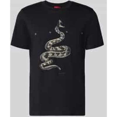 Regular fit T-shirt van puur katoen model 'DISCORB'