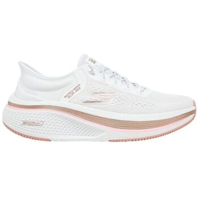 Skechers Hands Free Slip-Ins Go Run Elevated 2.0 dames sneaker - Wit roze - Maat 37