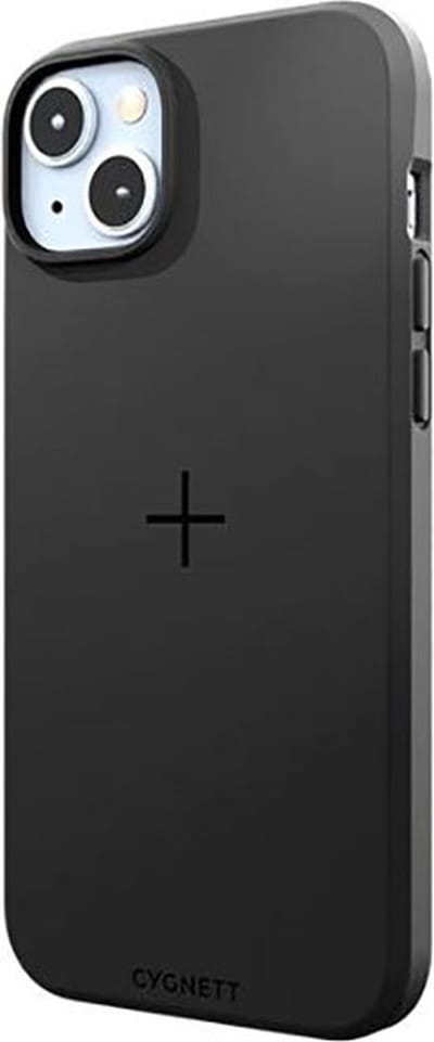 Cygnett, Hoesje geschikt voor iPhone 15 Plus - MagShield Series TPU MagSafe Compatibel, Zwart