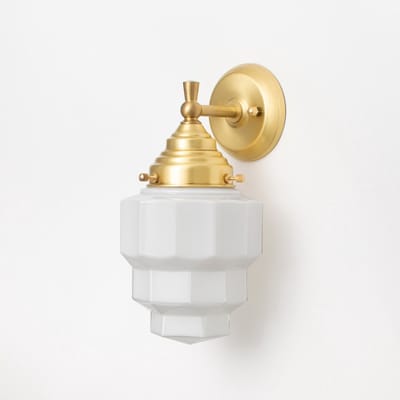 Wandlamp Empire Royal Messing - Art Deco Trade