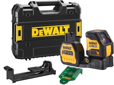 DeWALT DCE088NG18 Zelfnivellerende accu kruislijnlaser groen 12V/18V XR Basic Body in koffer