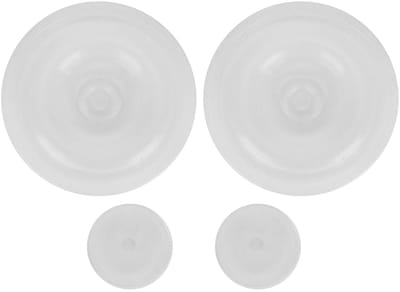 Melkpulsator Membraan - Rubber Onderdelen - Melkmachine Onderhoud - Specifiek Ontworpen - 2 Maten Set