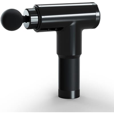 Pistolet fascial de massage musculaire, relaxation, récupération, douleur, 99 vitesses, soulagement du fascia, masseur amincissant, 4 têtes, aide à la gymnastique Upgrade Type noir
