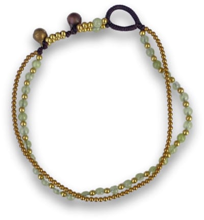 Enkelbandje gipsy-stijl Jade