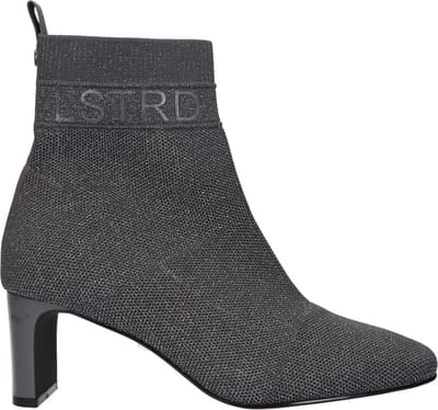 La Strada Enkellaars Grijs Knitted - Damesschoenen - Maat - 37