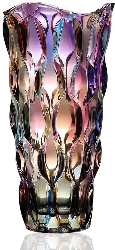 Dailygoods - Moderne Minimalistische Glazen Bloemenvaas - Perfect voor Thuisdecoratie
