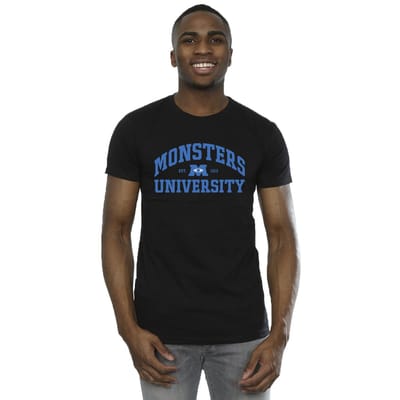 Li-cense Disney heren monsters university logo t-shirt