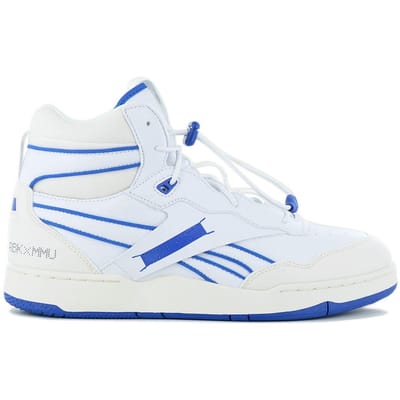 Reebok BB 4000 II Mid Vegan - Milk Makeup - Heren Sneakers Schoenen Wit 100072091 , Maat: EU 45.5 UK 11