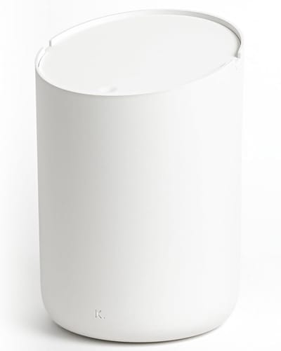 Kleine Tafelprullenbak 1.5L - Stijlvol Mini Afvalemmertje voor Badkamer en Bureau