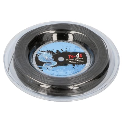 200m duurzame polyester tennisracketsnaar, ronde, slagbestendige, harde racketsnaar 1.30mm