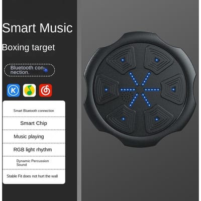 Slimme boksmachine Muziekboksdoel Sport Fitness Bokstrainer Oefening Boksmuurdoel gray