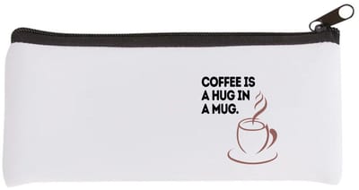 Akyol - coffee is a hug in a mug Etui - Koffie - koffie drinkers/liefhebbers - verjaardagscadeau - cadeau - kado - geschenk - verjaardag - collega's - 20 bij 9 cm