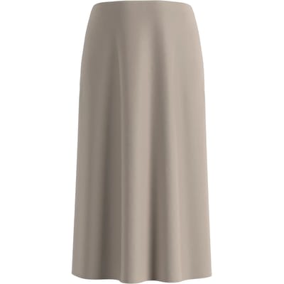 Satinrok dames COMMA Midi