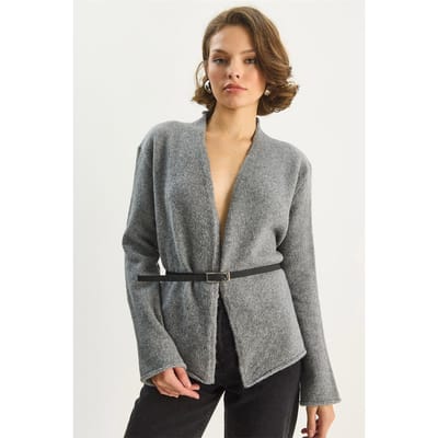 Gordel Gedetailleerde Cardigan
