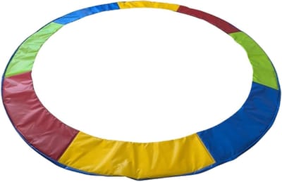 Trampoline Veerhoes - Veilige Mat - Actief Springen - Volledige Dekking - 3.06 meter - Kleurrijk