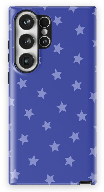 DripCase Hoesje Samsung Galaxy S23 Ultra | Sterren Design | Magnetisch Opladen | 2-in-1 Ontwerp | Stars Backcover Blue Moon