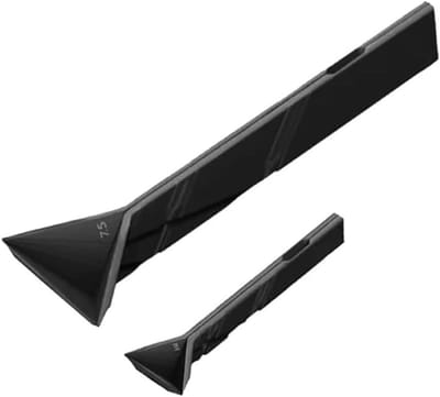 Thijox - 2 stuks platte 3-in-1 maatlepels met 6 verschillende maten - Multifunctionele magnetische opvouwbare keukengadgets voor keukengebruik, campin