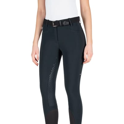 Damesrijbroek met hoge taille Equiline Full Grip Adellek