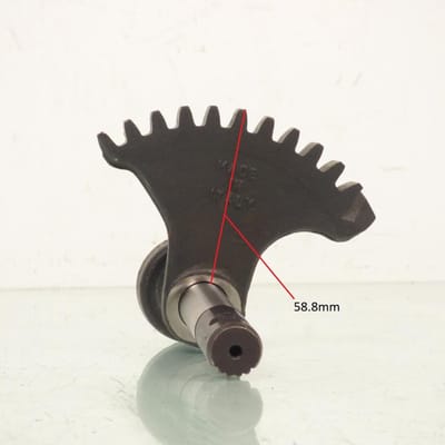 Axe de kick d'origine pour scooter Piaggio 150 Vespa Gl 140920 / 077413 Neuf