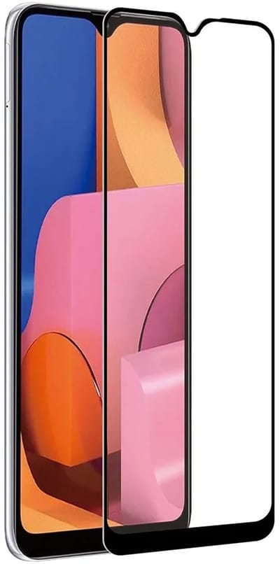 Muvit Samsung Galaxy A20s Gehard Glazen Schermbeschermer Transparant