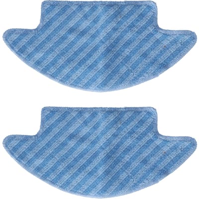2PCS Tampon de Nettoyage Mop Nettoyage Vadrouille Chiffon de Nettoyage Remplacement Convient pour Lefant M210 M210S M210B M213 gray