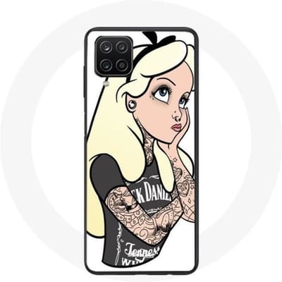 Samsung Galaxy A12 hoesje Alice getatoeëerde prinses
