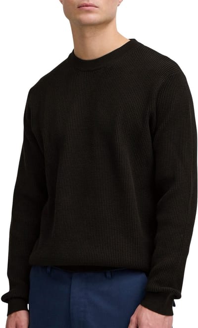 Solid Hami Knit Sweater Heren - Maat L