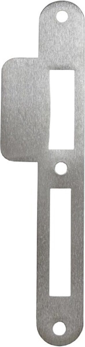 Ivana Sluitplaat - Afgerond - RVS - Met Lip - 20mm - t.b.v. D/N Slot