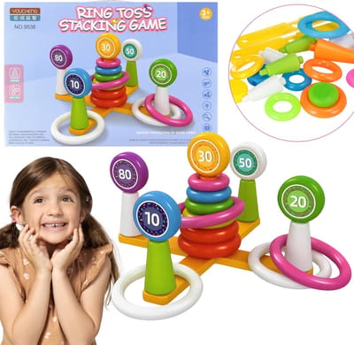 Vliegende ringen spel, arcade spel voor kinderen 3+ MEGA CREATIVE