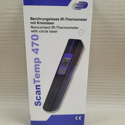 ScanTemp - 470 IR thermometer met cirkellaser - Thermometer