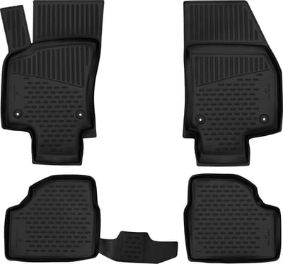 Walser Rubberen Voetmatten XTR geschikt voor Opel Astra H (A04) 2004 - 2014