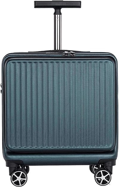 Handbagage Koffer - Reiskoffer Trolley - Zakenreizen - Krasbestendig Oppervlak - 42x48x23cm - Rose Goud