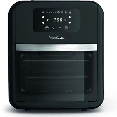 9-in-1 Air Fryer en Oven met Grill - 8 Voorgeprogrammeerde Functies, Gezond Koken voor 6 Personen