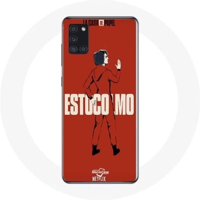 Coque Samsung Galaxy A21S La Casa De Papel Estocolmo dessin