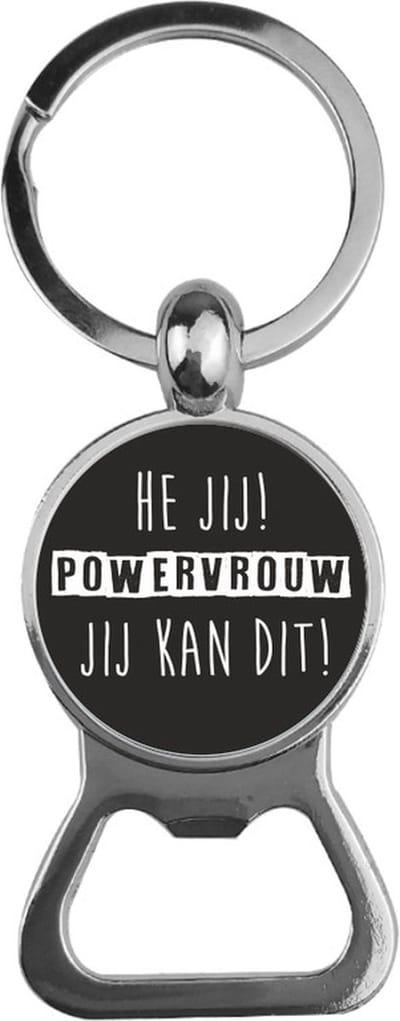 Bieropener Glas -  Hop Hop Gas Erop