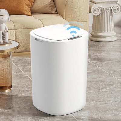 Prullenbak Sensor 13 liter - Automatische vuilnisemmer met slimme sensor - Intelligente vuilnisemmer met deksel - Afvalemmer voor keuken - Touchless vuilnisemmer