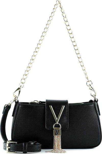 VALENTINO Schoudertas Avondtas Divina Crossover Bag Nero / Gold Zwart