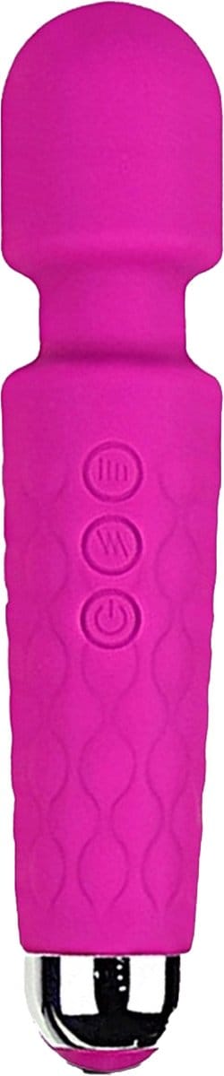 Lusty® Personal Massager & Magic Wand Vibrator - Stil & Discreet - Roze - 20 Standen - 8 Snelheden - Clitoris Stimulator voor Vrouwen - Sex Toys ook voor Koppels - Vibrator voor Vrouwen
