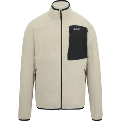 Scaris fleecevest met volledige ritssluiting voor heren, gemêleerd model