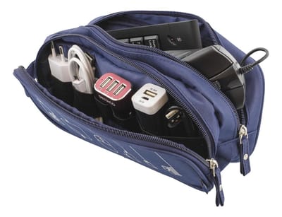 STREETZ NV-772 Handige polyester accessoiretas - blauw