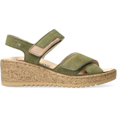 Mephisto Mobils Noor - dames sandaal - Groen - maat 37 (EU) 4 (UK)