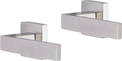 Deurkruk - Impresso Luton - Voor binnen - Vierkant - RVS - 2 stuks