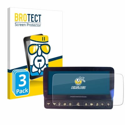 Screenprotector 3 Stuks voor Mercedes-Benz Actros 2019 Touch-Display 10" Beschermglas transparant