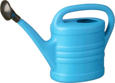 Nature Gieter - blauw - kunststof - met broeskop - 5 liter - tuinplanten gieter