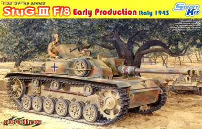 Dragon Modelbouwpakket Militaire voertuigen - 6620 StuG. III F/8 Early Production - Italy 1943 Plastic - 1:35 - Modelbouw