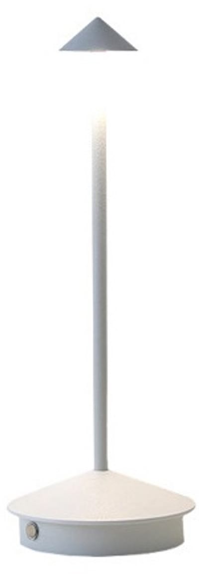 OMNIEXA Tafellamp - Mat Wit – Dimbaar & Draadloos – 3 Lichtstanden – LED Designlamp met TouchControl – Moderne Tafellamp voor Woonkamer, Horeca of Slaapkamer