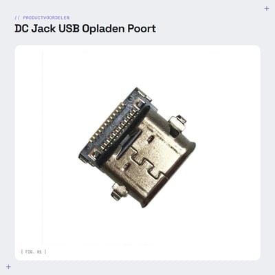 Dailygoods - DC Jack USB Opladen Poort - Vervangingsconnector - Hoogwaardige Kwaliteit - Voor Lenovo ThinkPad T480S - Ideaal voor Defecte Kabels - Inc...